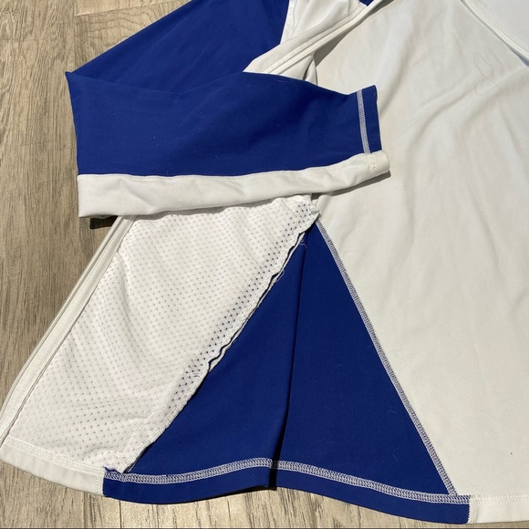 Lululemon vintage blue and white zip up athletic jacket - Picture 5 of 7